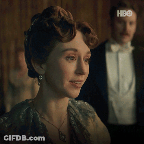 A Woman Says I Don 'T Understand In Front Of A Man GIF