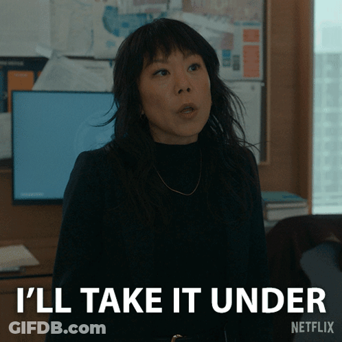 A Woman Says I 'Ll Take It Under Netflix GIF