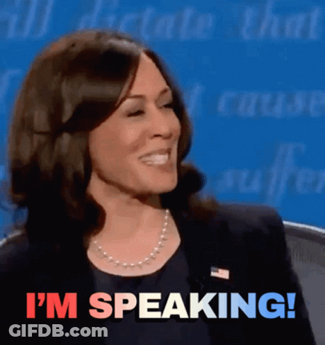 A Woman Says I 'M Speaking In Red GIF