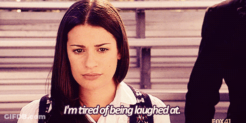 A Woman Says I 'M Tired Of Being Laughed At In Front Of A Man GIF
