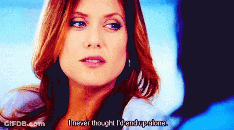 Woman Saying I Never Thought I D End Up Alone GIF