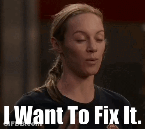 A Woman Says I Want To Fix It GIF