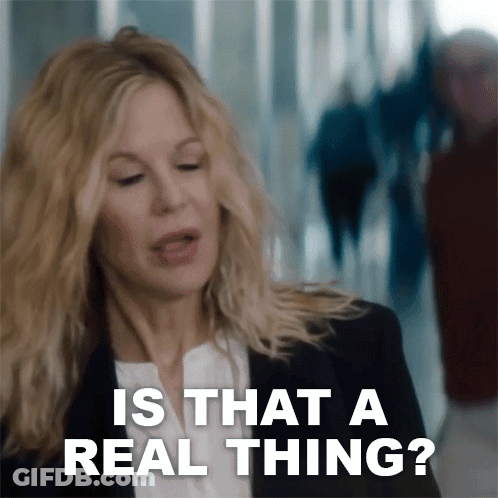 Woman Walking Down Hallway Asking Is That A Real Thing GIF