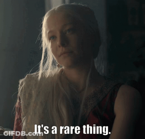 A Woman Says It 'S A Rare Thing In A Dark Room GIF
