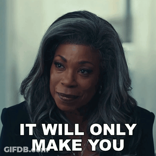 A Woman Says It Will Only Make You In White GIF