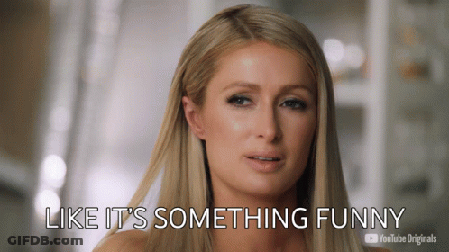 A Woman Says " Like It 'S Something Funny " In A Youtube Originals Advertisement GIF