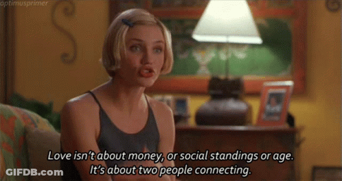 A Woman Says Love Isn 'T About Money Or Social Standings Or Age .. It 'S About Two People Connecting GIF