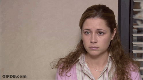 A Woman Says Maybe That 'S All We Need In Front Of A Window GIF