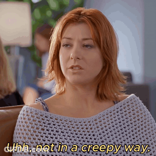 Woman Saying Uhh In Sweater GIF