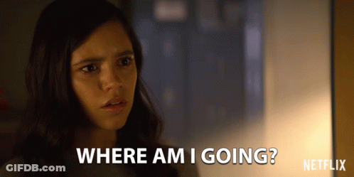 A Woman Says Where Am I Going On Netflix GIF