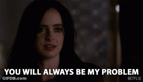 Woman Saying You Will Always Be My Problem In Netflix Ad GIF