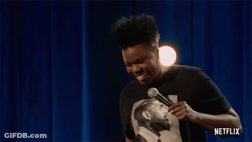 Woman Singing Into Microphone Netflix Logo GIF