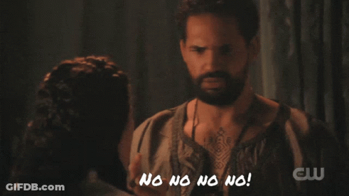 A Woman Touching A Man 'S Face With The Words " This Was A Monster " GIF