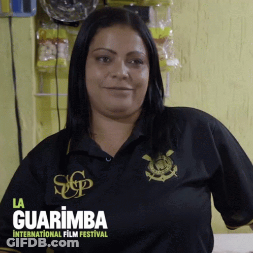 Woman Wearing Black Shirt La Guarimba Film Festival GIF