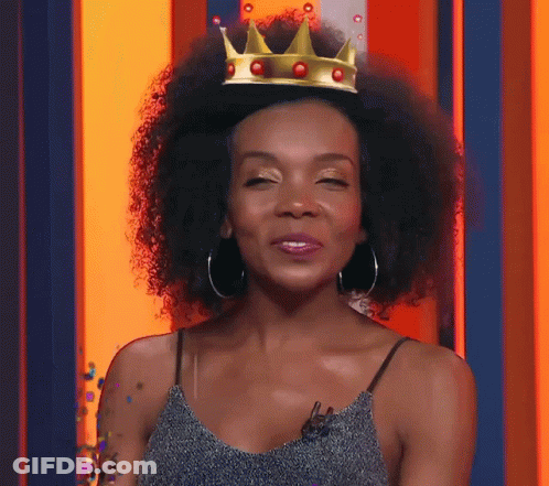 Woman Wearing Crown GIF