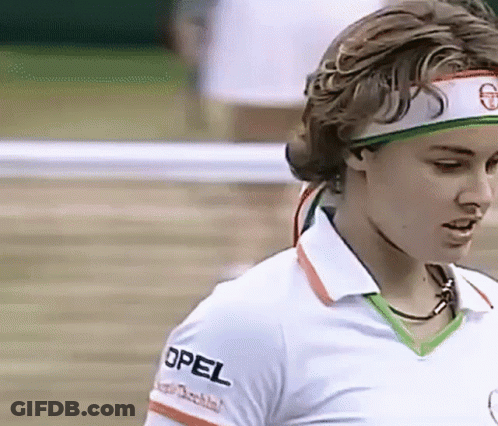 A Woman Wearing A Headband With The Word Opel On The Sleeve Of Her Shirt GIF