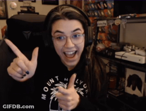 A Woman Wearing A Hoodie That Says Mount Lychee GIF