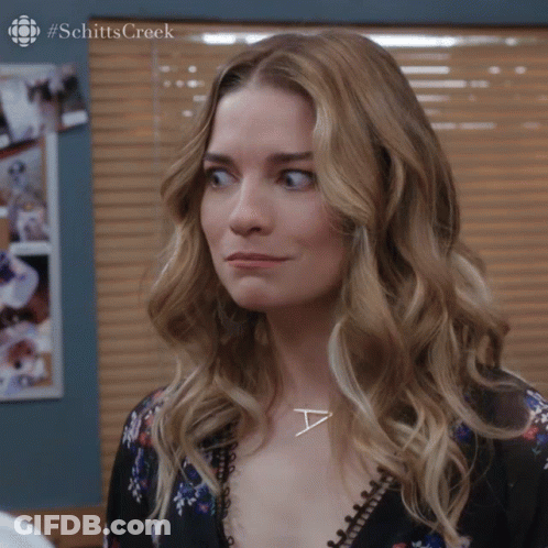 Woman Wearing Necklace With A GIF