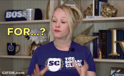 A Woman Wearing A Shirt That Says The Social Club GIF