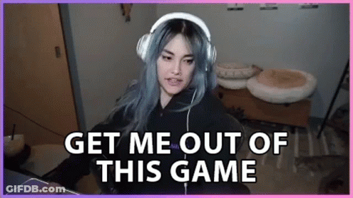 A Woman Wearing Headphones Is Sitting In Front Of A Computer Screen . GIF