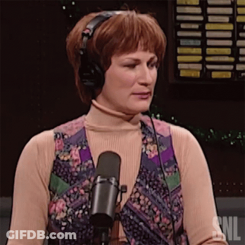 Women With Headphones Singing NBC SNL GIF