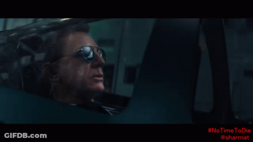 A Woman Wearing Sunglasses Is Sitting In A Car With The Hashtag #Notimetodie On The Bottom GIF