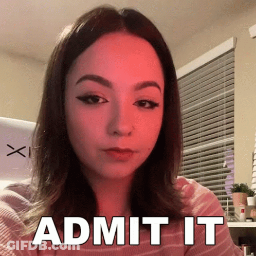 Woman With Nose Ring Making Funny Face Admit It GIF