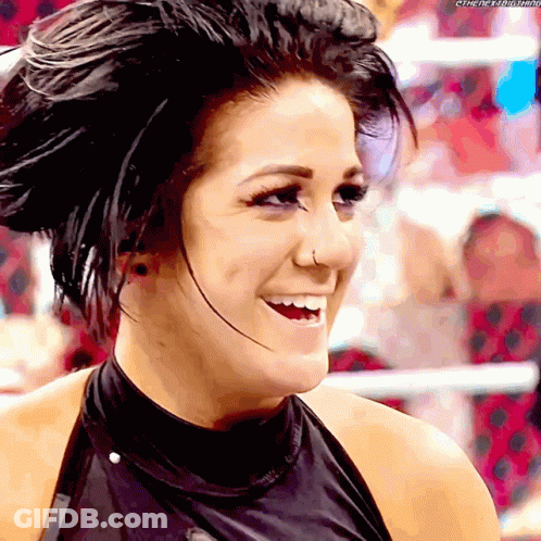 A Woman With A Nose Ring Is Smiling With The Hashtag #Thenextbigthing GIF