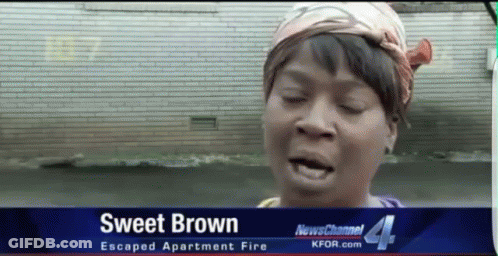 A Woman With A Scarf Around Her Head Is Featured On A News Channel GIF