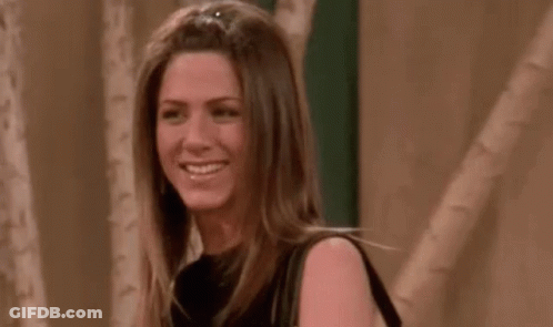 Surprised Woman Standing In Front Of Alright Then Sign GIF