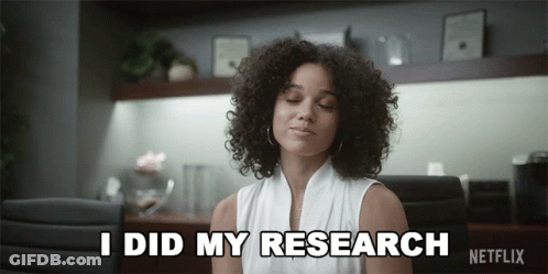 A Woman With Curly Hair Says I Did My Research Netflix GIF