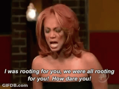 Red Haired Woman Saying I Was Rooting For You We Were All Rooting For You GIF