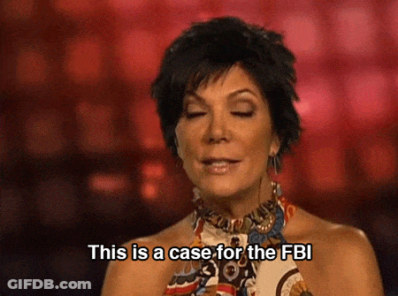 A Woman With Short Hair Is Talking About A Case For The Fbi GIF