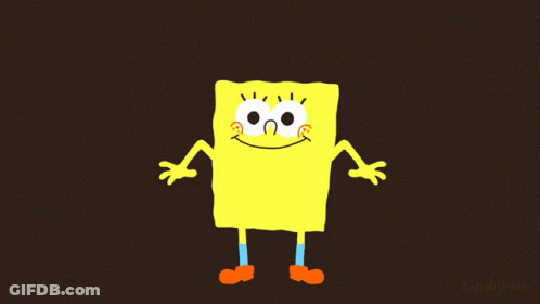 A Yellow And Pink Cartoon Character With The Name Cindysun On The Bottom Right GIF