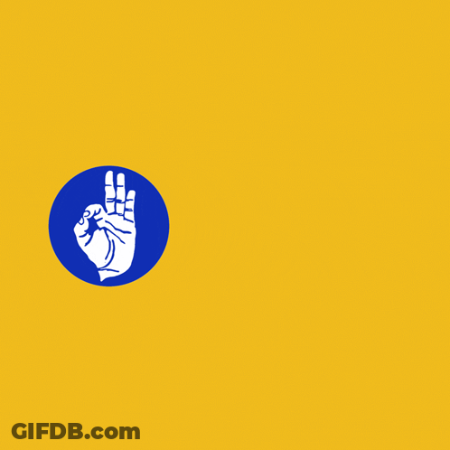 A Yellow Background With The Word Plp In Blue GIF