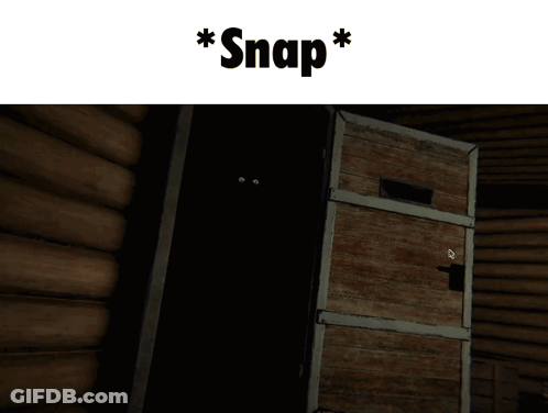 A Yellow Background With The Word Snap On It GIF