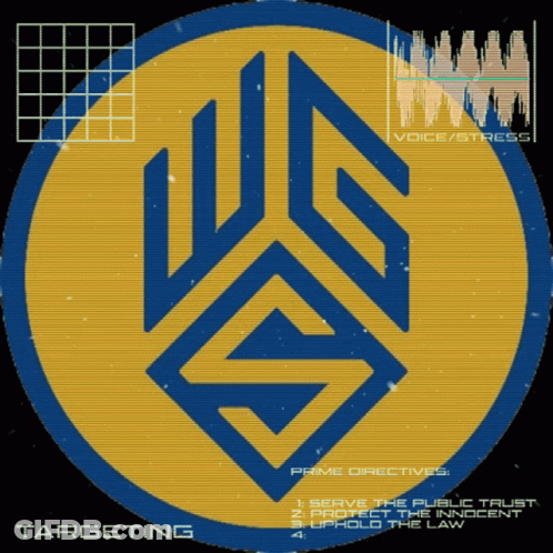 A Yellow Circle With A Blue Triangle In The Center And The Words Targeting On The Bottom GIF