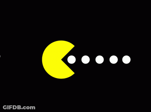 A Yellow Circle With A Needle Sticking Out Of It GIF