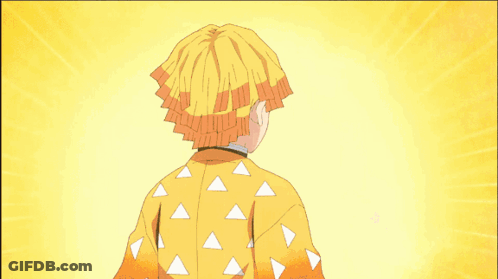 A Yellow Haired Anime Character Is Laughing With The Words Oh You Dummy Below Him GIF
