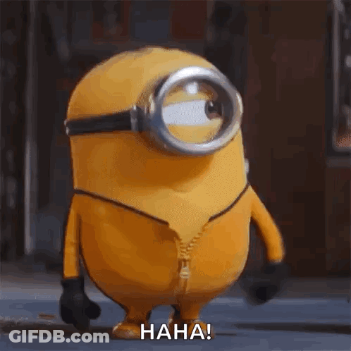 Laughing Minion Zipper Jacket GIF