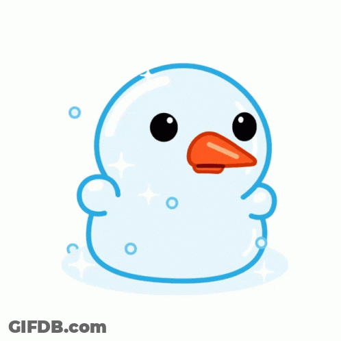 A Yellow Rubber Duck With A Tear Coming Out Of Its Nose GIF