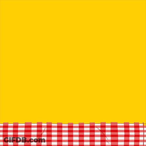 A Yellow Sign That Says National Hot Fudge On It GIF
