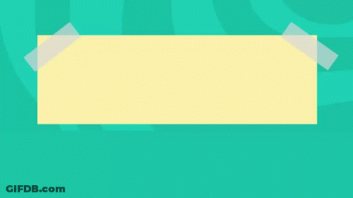 A Yellow Sign That Says Server Rewards Is Taped To A Green Background GIF