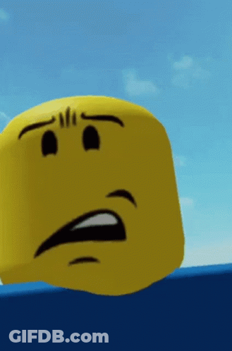 A Yellow Smiley Face With A Surprised Look On His Face GIF