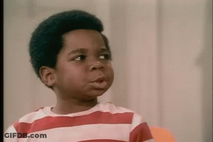 Boy In Striped Shirt Making Face GIF