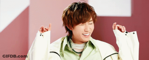 Young Man Making Funny Face With Hands Up GIF