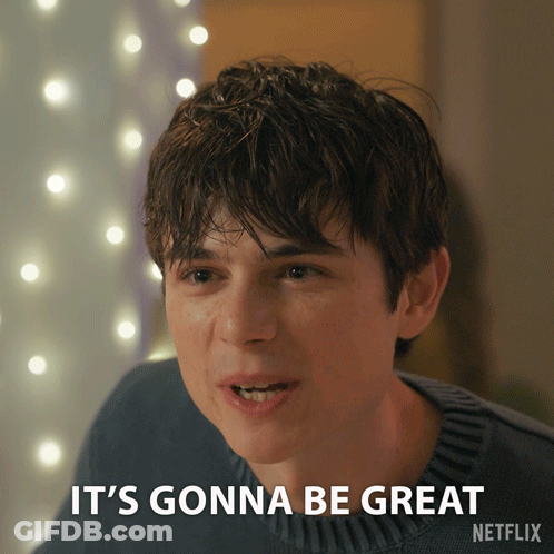 A Young Man Says It 'S Gonna Be Great In A Netflix Advertisement GIF