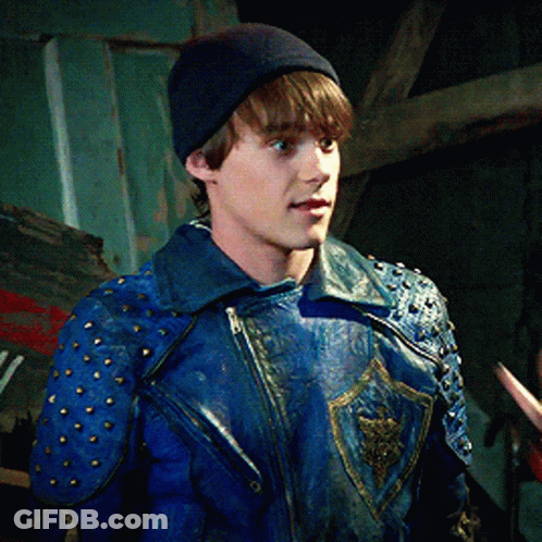 A Young Man Wearing A Hat And A Blue Leather Jacket GIF