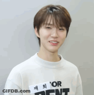 A Young Man Wearing A Name Tag That Says ' Or Dent ' GIF
