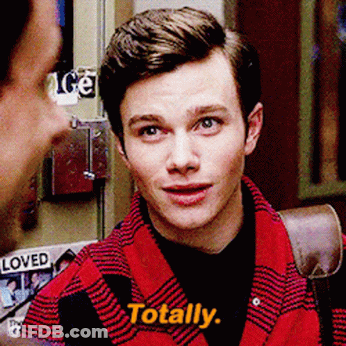 A Young Man Wearing A Red Plaid Jacket Says Totally GIF